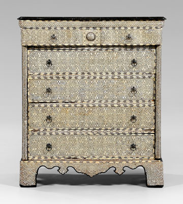 Syrian five-drawer ch