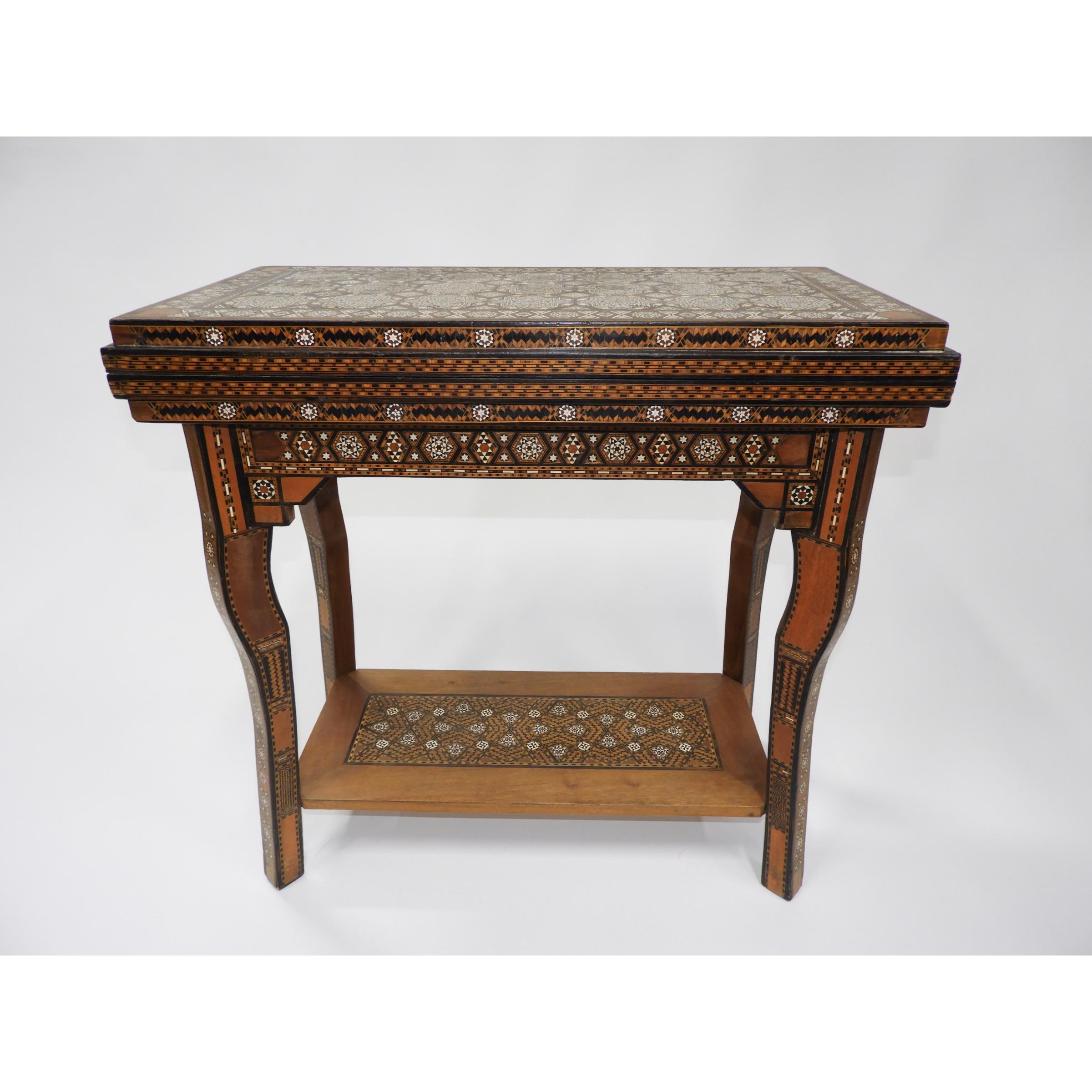 Syrian Inlaid Games Table mid
