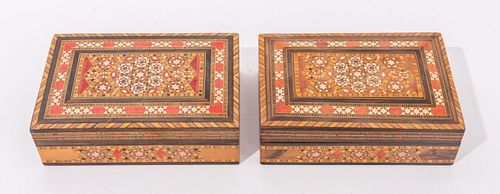 SYRIAN INLAID WOODEN DECORATIVE