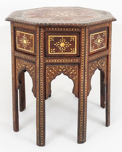 SYRIAN OR INDIAN BONE INLAID