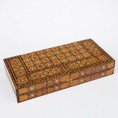SYRIAN OR MOROCCAN INLAID BACK