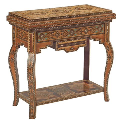 SYRIAN PARQUETRY INLAID FLIP-TOP