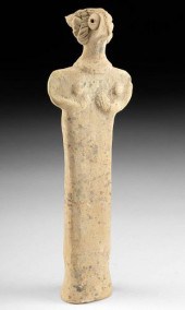 SYRO-HITTITE POTTERY SEMI-NUDE
