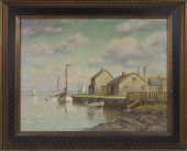 T. BAILEY OIL ON CANVAS "COMME