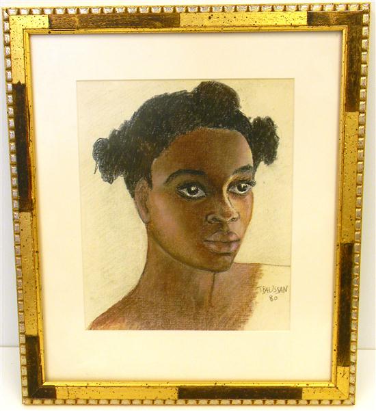 T. Bausson  pastel on paper 