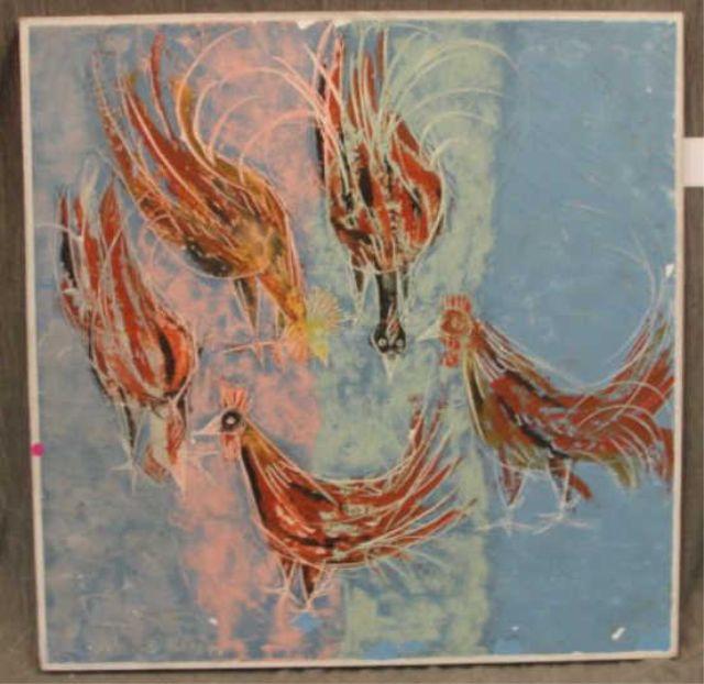 T BO. 1963. Oil on Canvas of