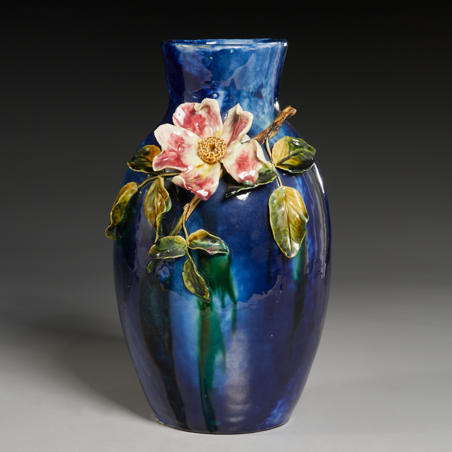 T. J. WHEATLEY, CERAMIC VASE c.