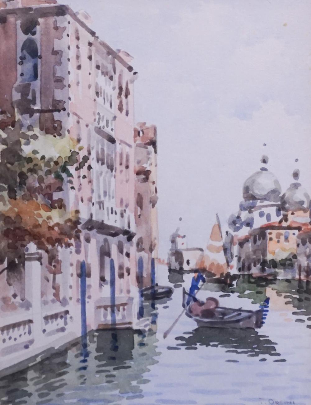 T. ORSINI, VENETIAN CANAL,