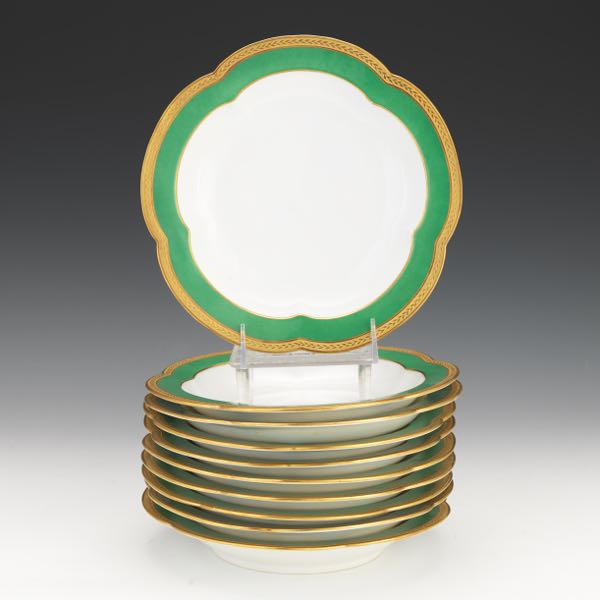 T & V FRANCE SCALLOPED BOWLS, SET