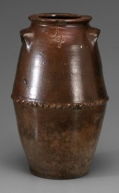 T. W. Craven Stoneware Jar (Ti