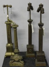 Table Lamp Lot Including Patin