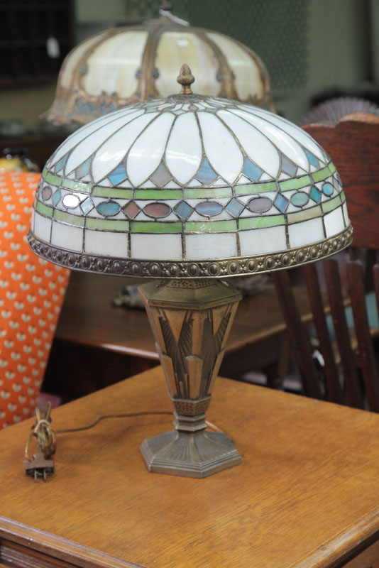TABLE LAMP. Unattributed. Art