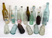 TABLE LOT OF AMERICAN SODA'S,