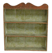 TABLE TOP SHELF, AMERICAN, 18T