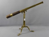 TABLETOP BRASS TELESCOPE BY NE