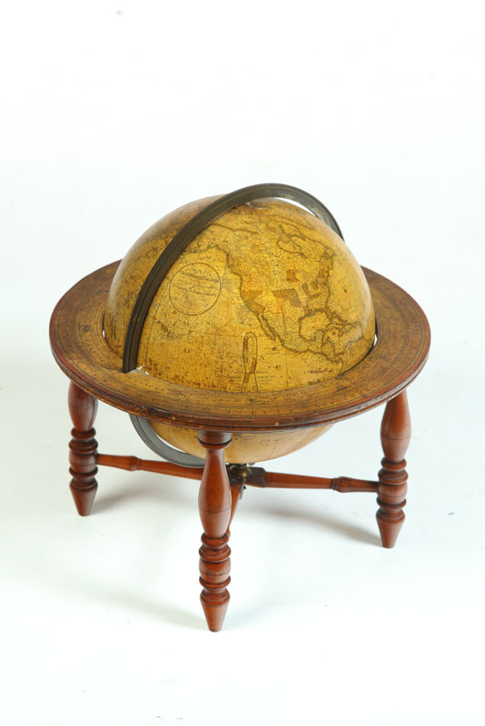 TABLETOP GLOBE.  Loring's