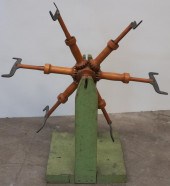 TABLETOP POLYCHROME FRUITWOOD