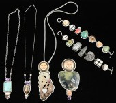 TABRA STERLING JEWELRY LOT: Th