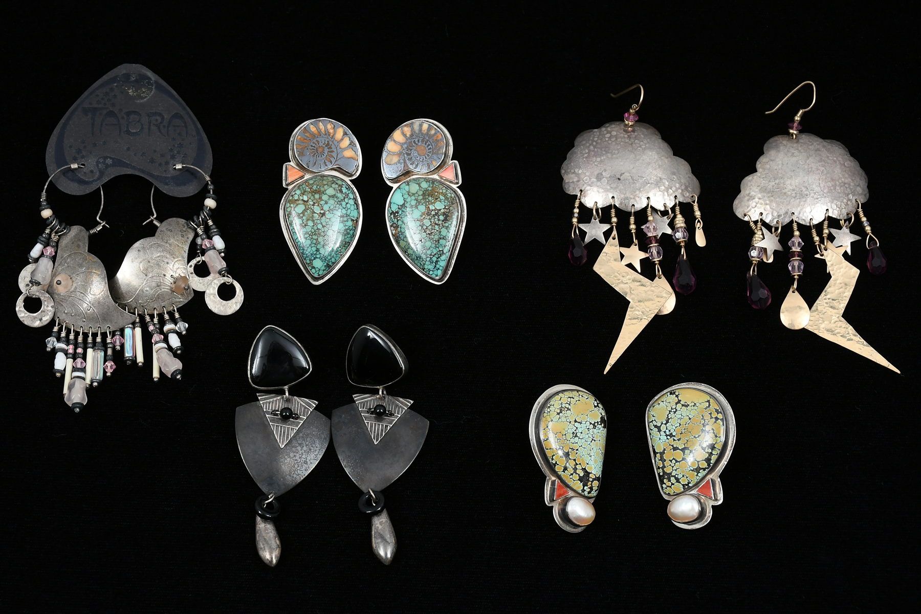 TABRA TUNOA EARRINGS STERLING