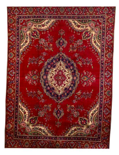 Tabriz Carpet,  11' 9" x 8' 9".
