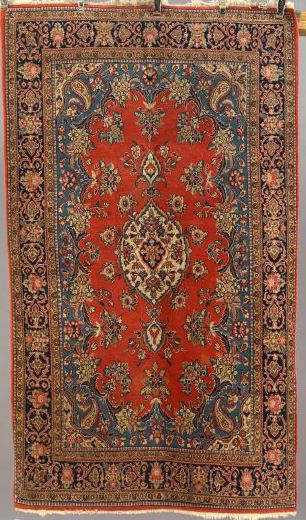 Tabriz Carpet,  4' 8" x 7' 6".