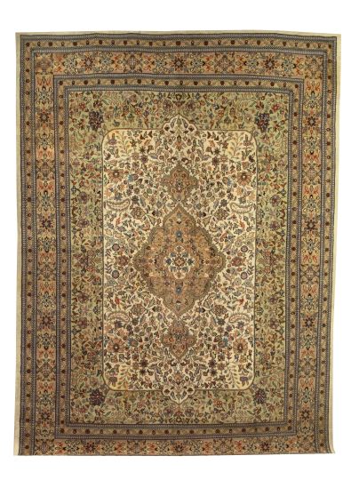 Tabriz Carpet,  8' 10" x 12'.