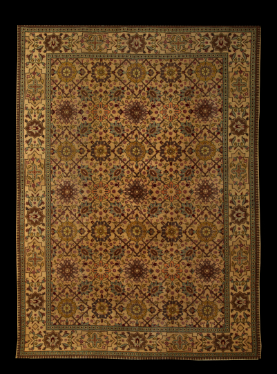Tabriz Carpet,  8' 8" x 11' 9".