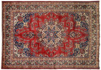 Tabriz carpet, ornate central