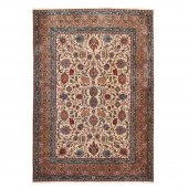 TABRIZ CARPET, SIGNED JAVAN AM