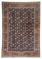 TABRIZ CARPET20th century, blu