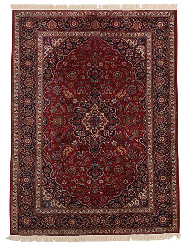 TABRIZ CARPET20th century, red