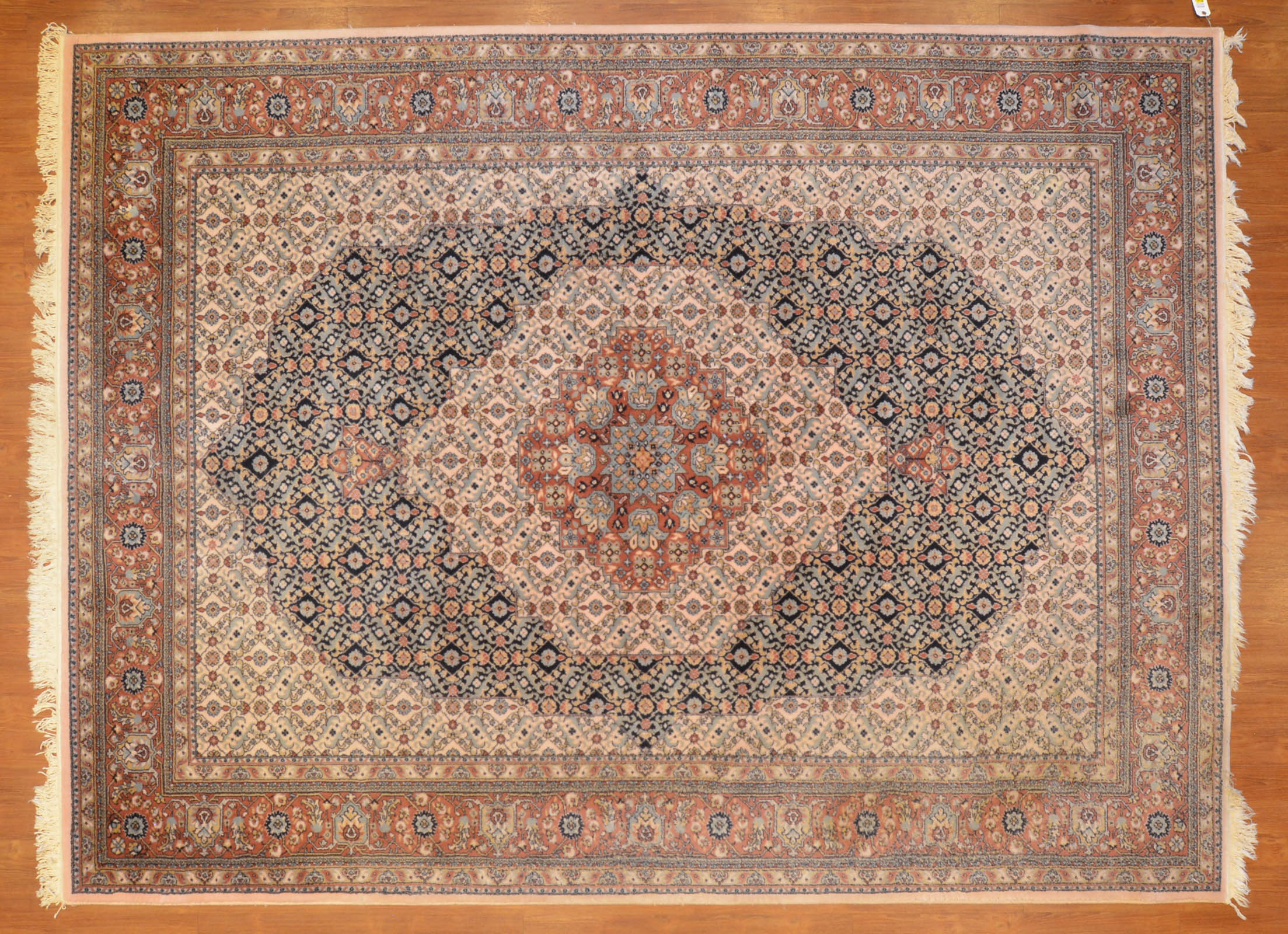 TABRIZ DESIGN MACHINE MADE RUG, 8 X