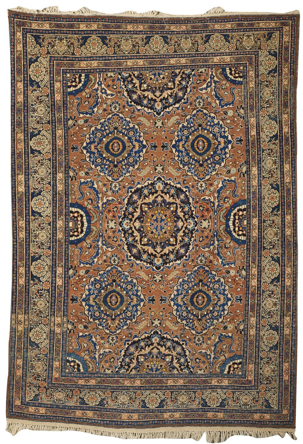 TABRIZ HAJI JALILI RUG, PERSIA, CA.