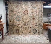 TABRIZ IVORY GROUND RUG, APPRO