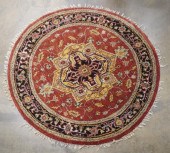 TABRIZ ROUND RUG 4 FT 10 IN X
