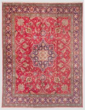 TABRIZ RUG: 10’1” X 12’10” LAS