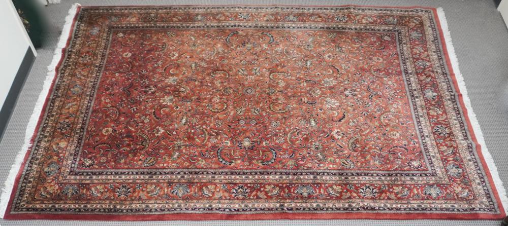 TABRIZ RUG 11 FT 8 IN X 9 FT 4