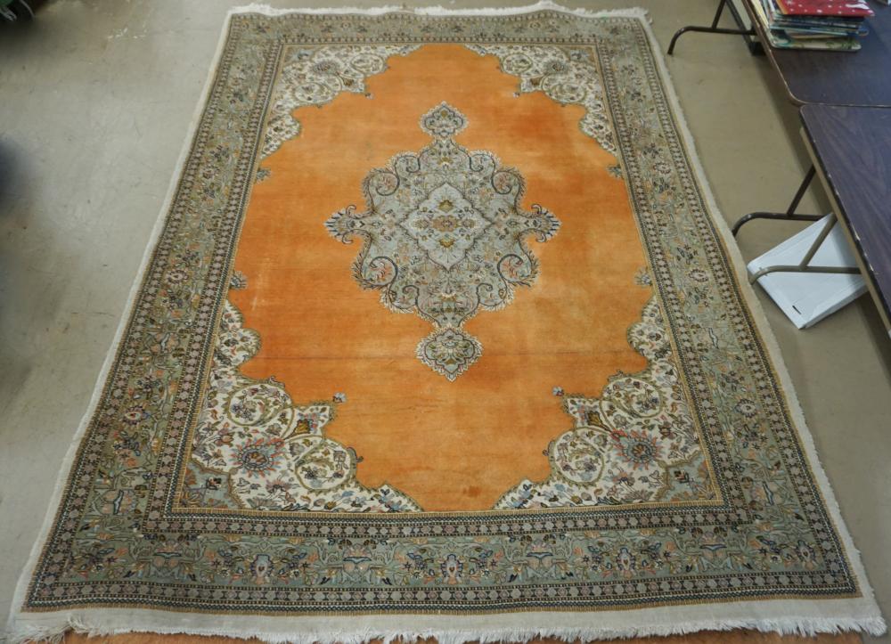 TABRIZ RUG, 12 FT X 7 FT 10