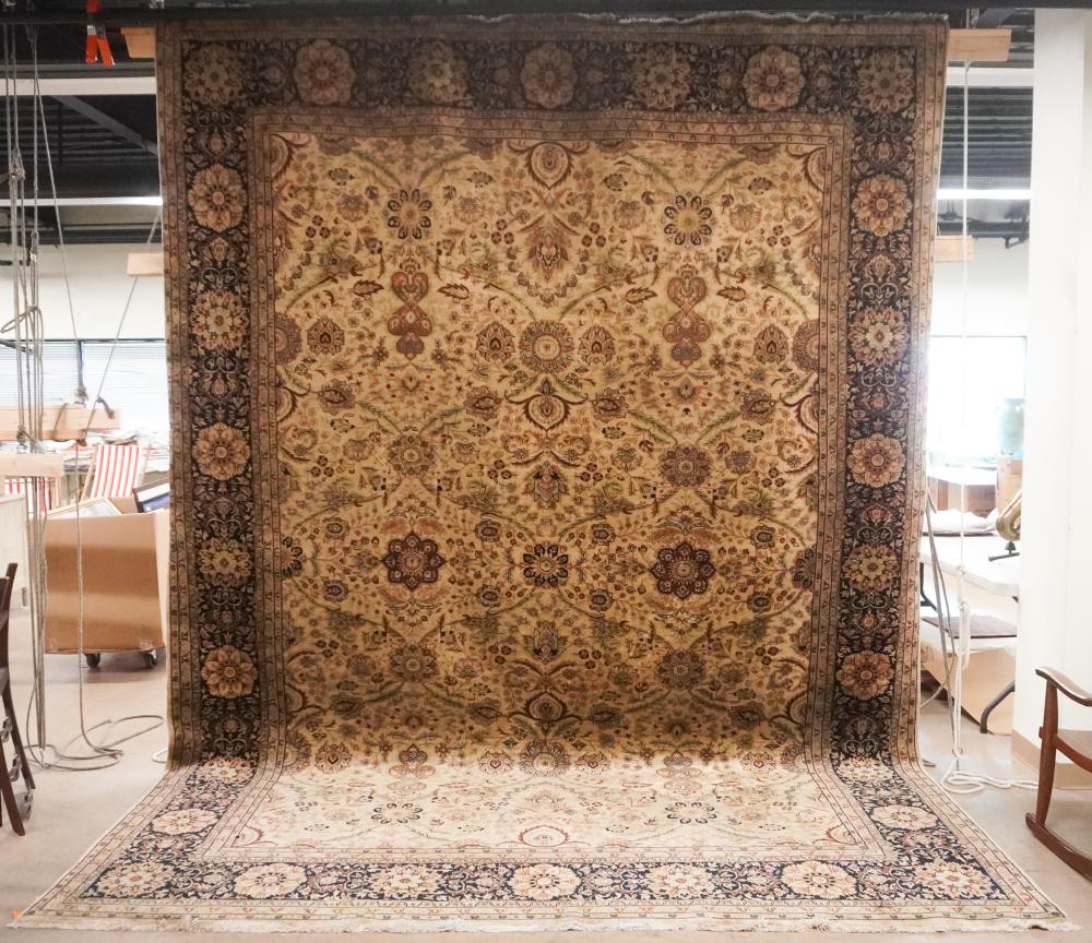TABRIZ RUG, 13 FT 6 IN X 10