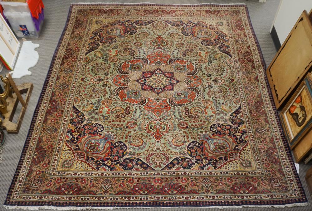 TABRIZ RUG, 13 FT X 10 FTTabriz