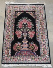TABRIZ RUG, 3 FT 11 IN X 3 FTT