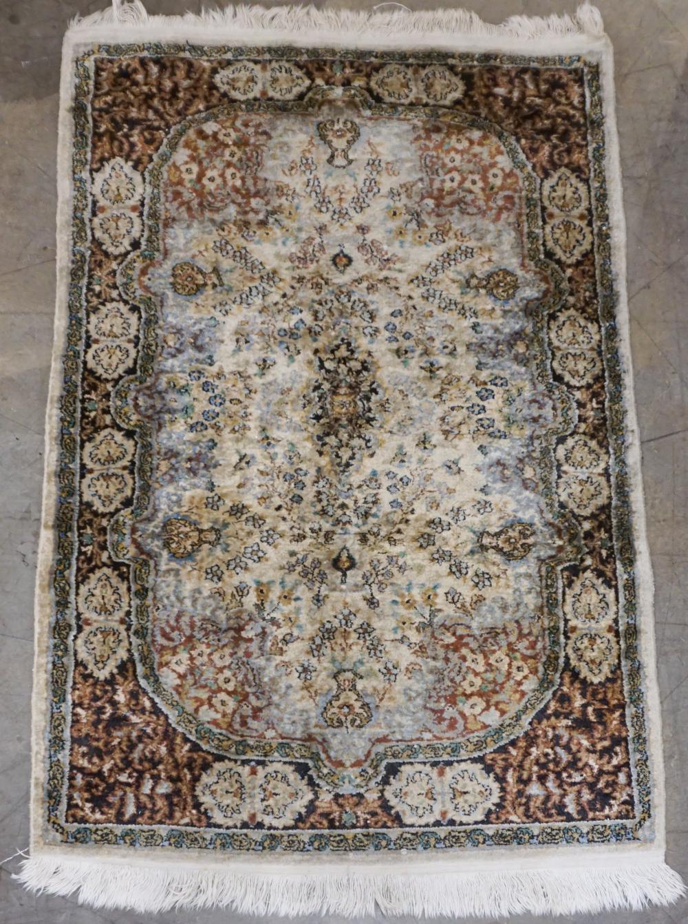 TABRIZ RUG 4 FT 3 IN X 2 FT 9