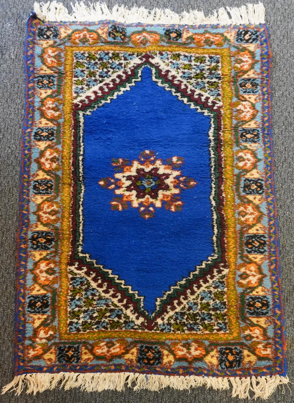 TABRIZ RUG, 4 FT 5 IN X 2 FT 9