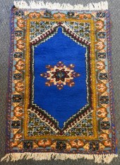 TABRIZ RUG, 4 FT 5 IN X 2 FT 9