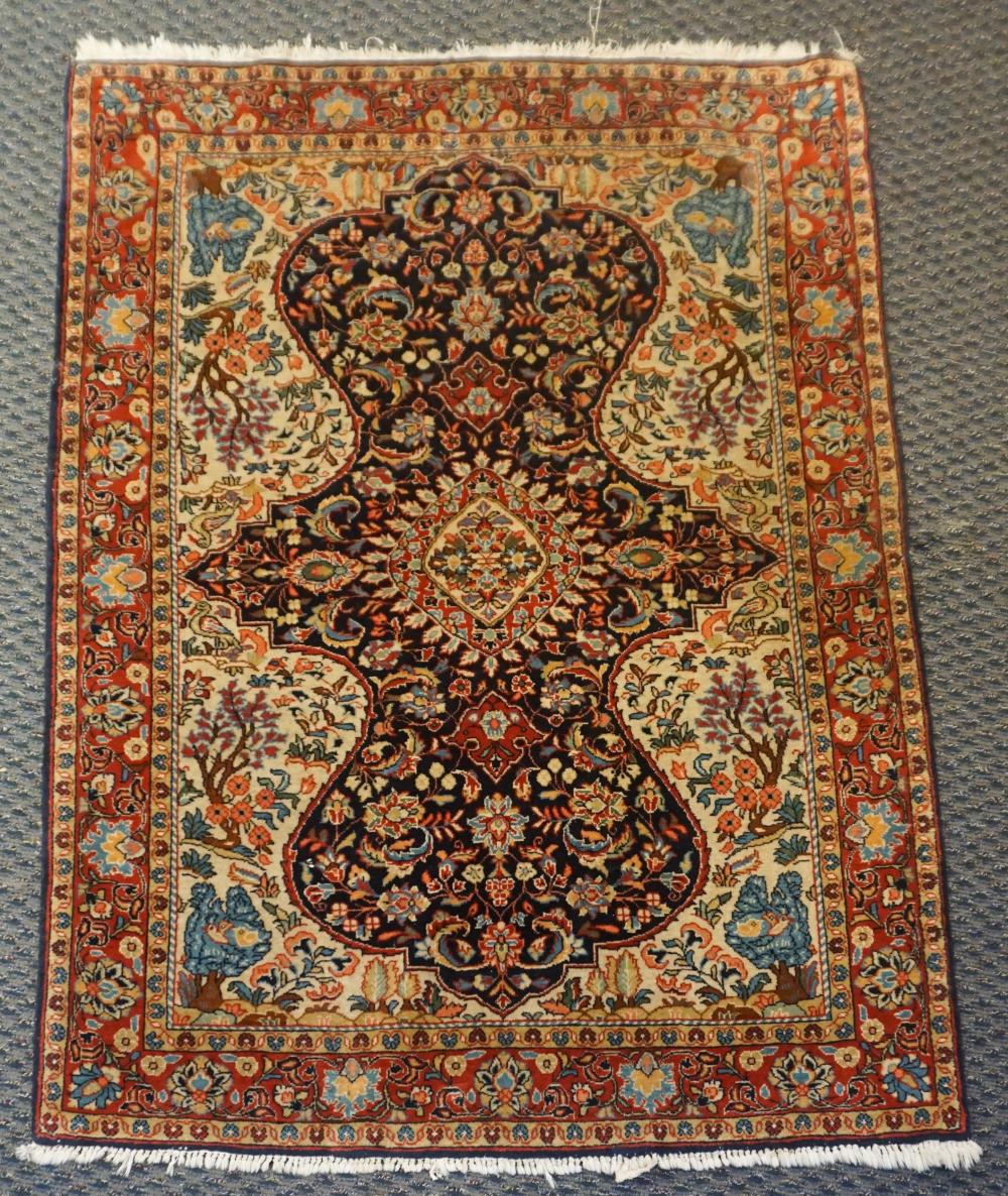TABRIZ RUG, 5 FT X 3 FT 6