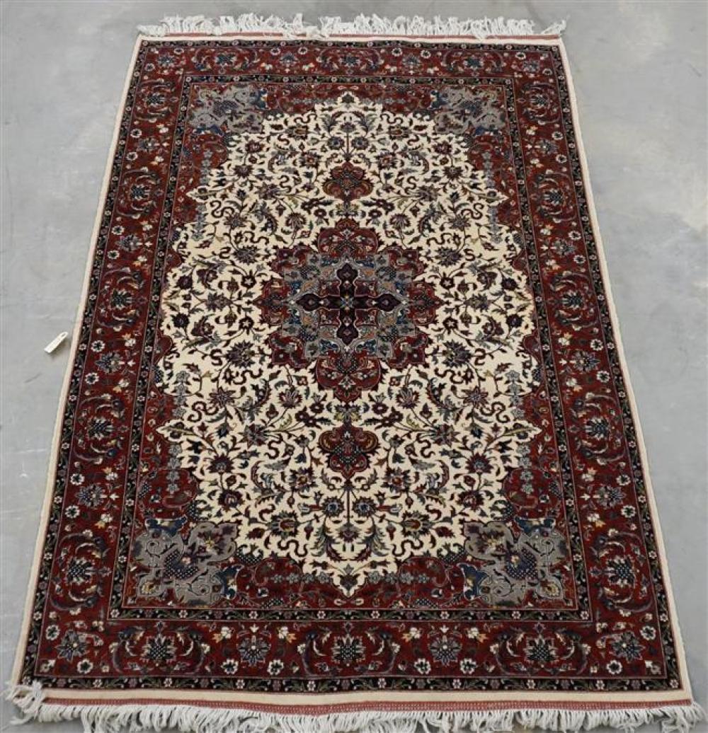TABRIZ RUG, 7 FT X 4 FT 7