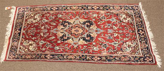 Tabriz rug India circa 1970 2.8 x