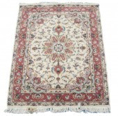 TABRIZ RUG Lobed floral terra