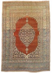 Tabriz rug    northwest persia