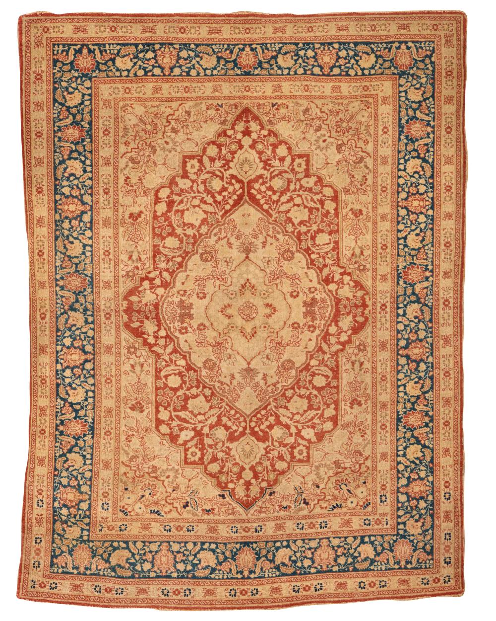 TABRIZ RUG, PERSIA, CA.
